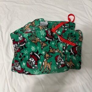 KIDS rudolph pajama pants